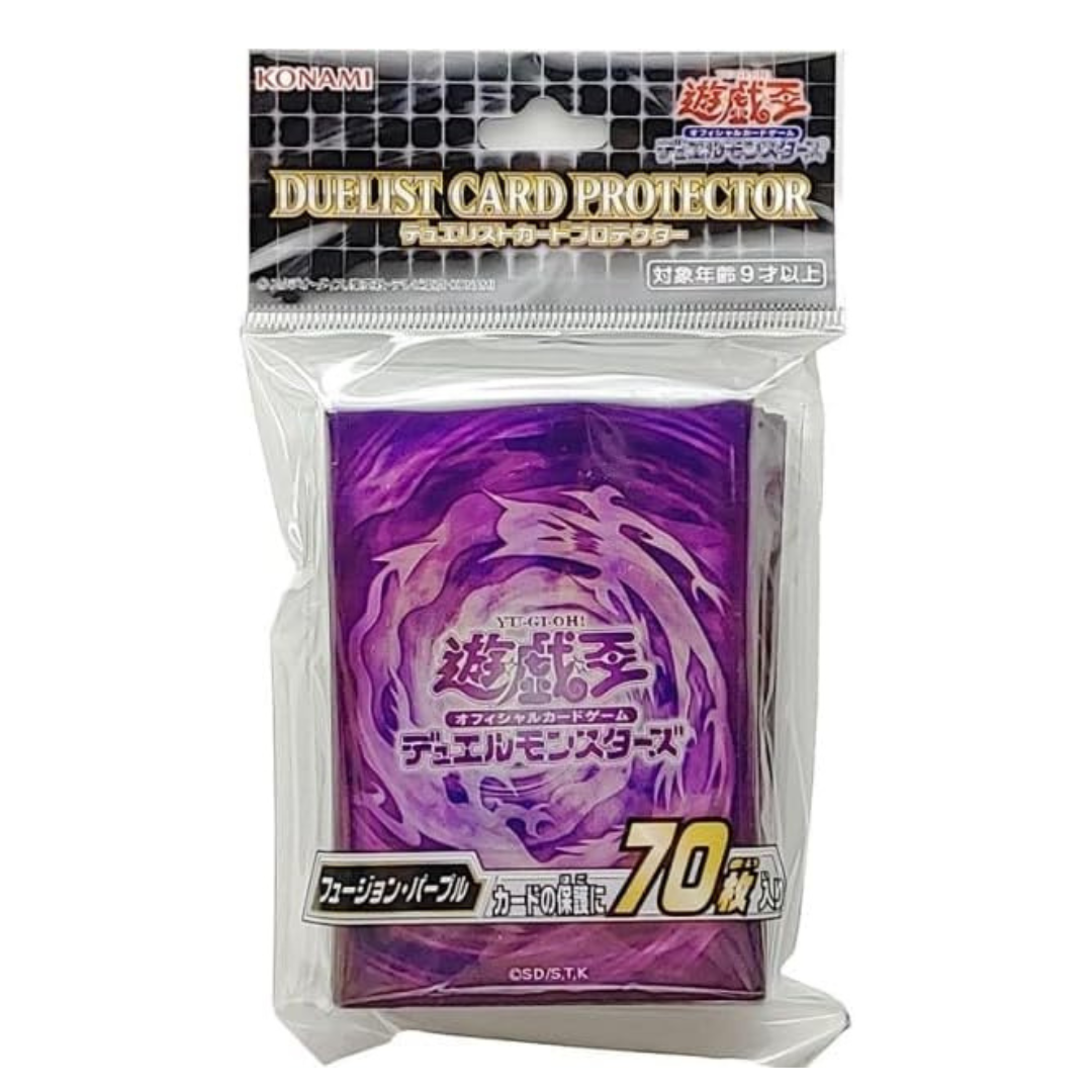 Official OCG sealed pack of Fusion Purple sleeves (70 ct)
